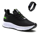 Tenis Masculino Confortavel/academia/crossfit + Relógio